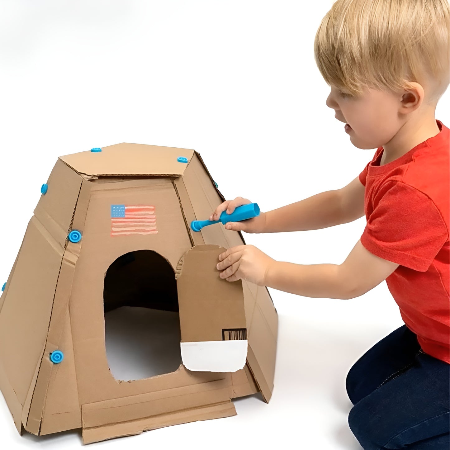 Kartongbygge verktygs-kit