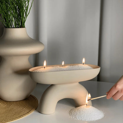 Eko Sandljuset™ - Växtbaserad stearin-sandljus